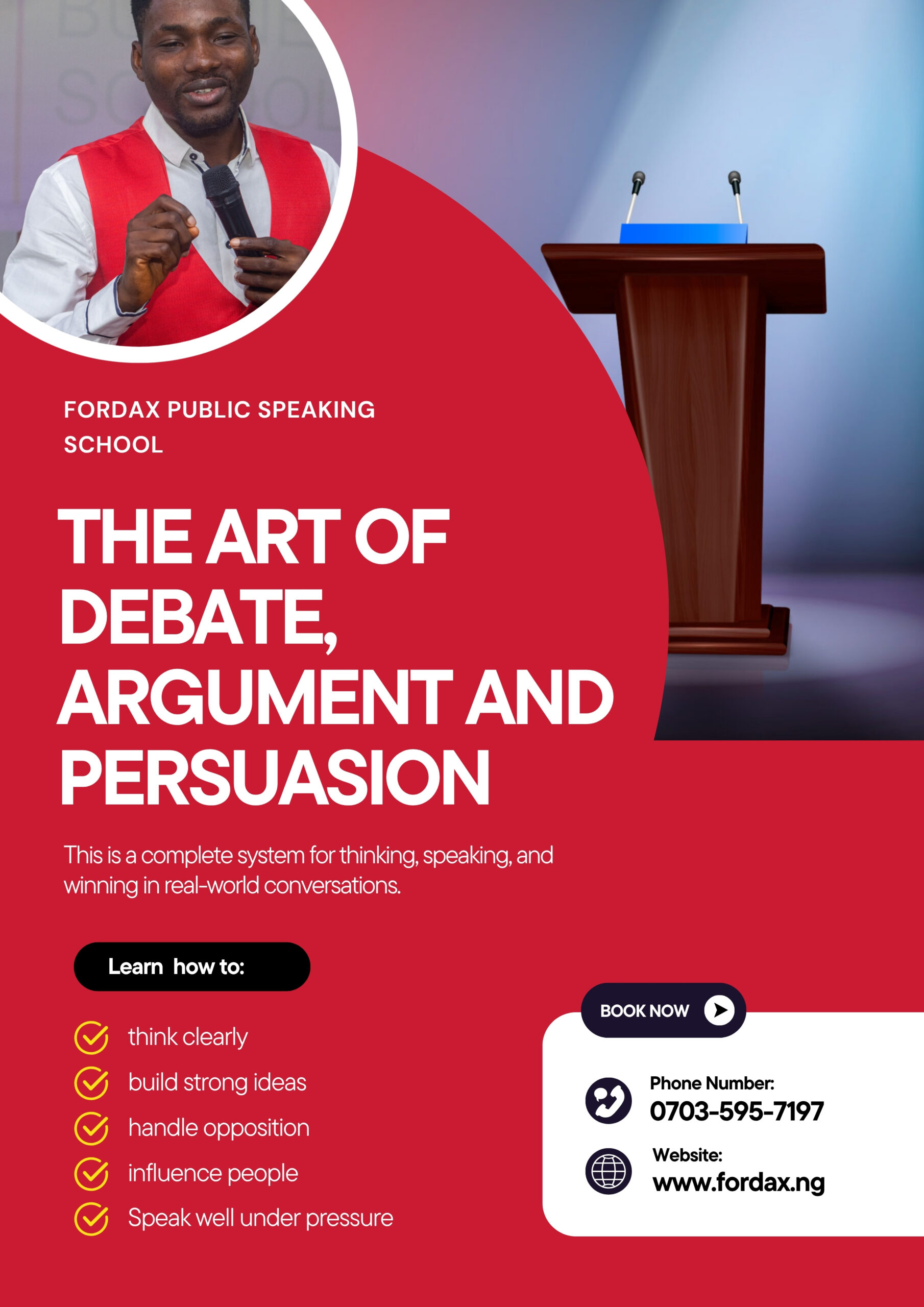 The Art of Debate, Argument and Persuasion Launches in Nigeria — A Premier Executive Program Redefining Influence for Africa’s Decision-Makers